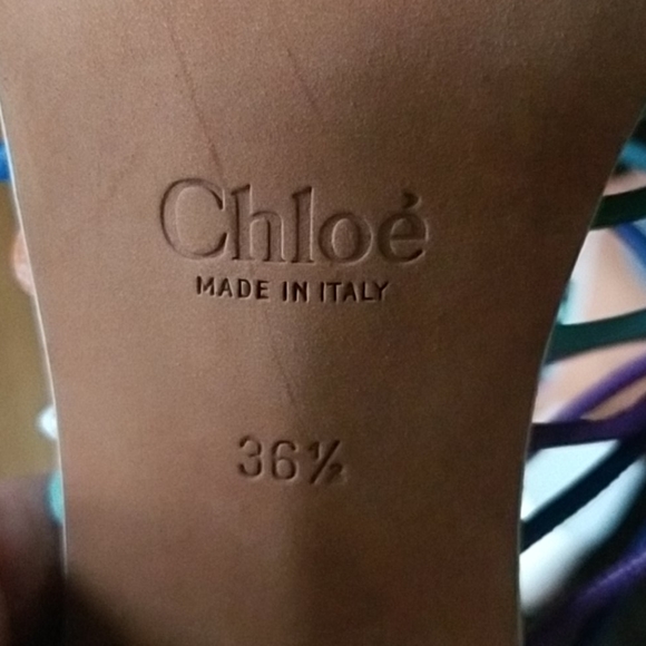 CHLOE RAINBOW HEELS - Picture 5 of 9